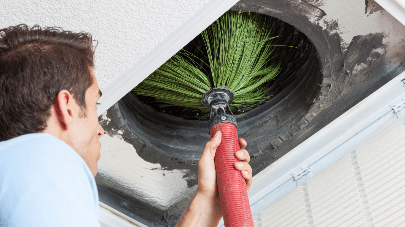prepare your home for an air duct cleaning